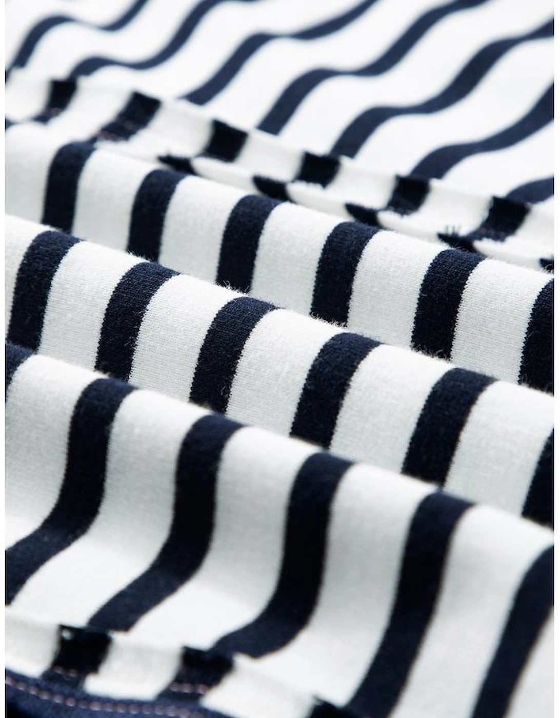 White Stripe Color Block Exposed Seam Loose Fit Sweatshirt