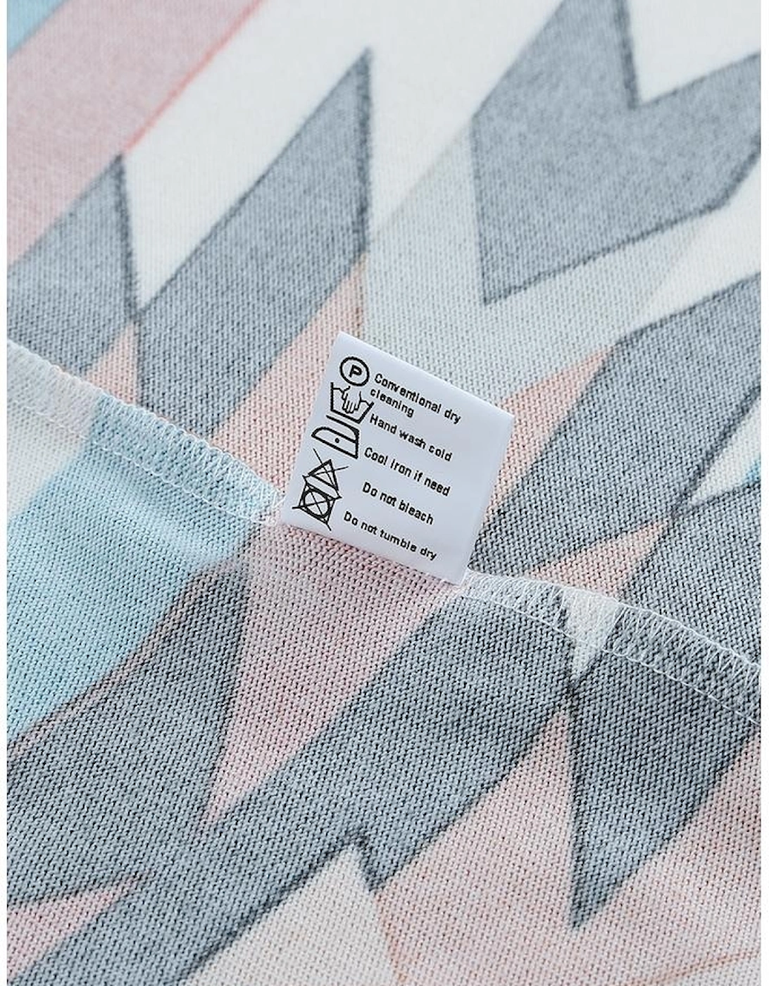 Multicolor Geometric Color Block Open Front Long Cardigan