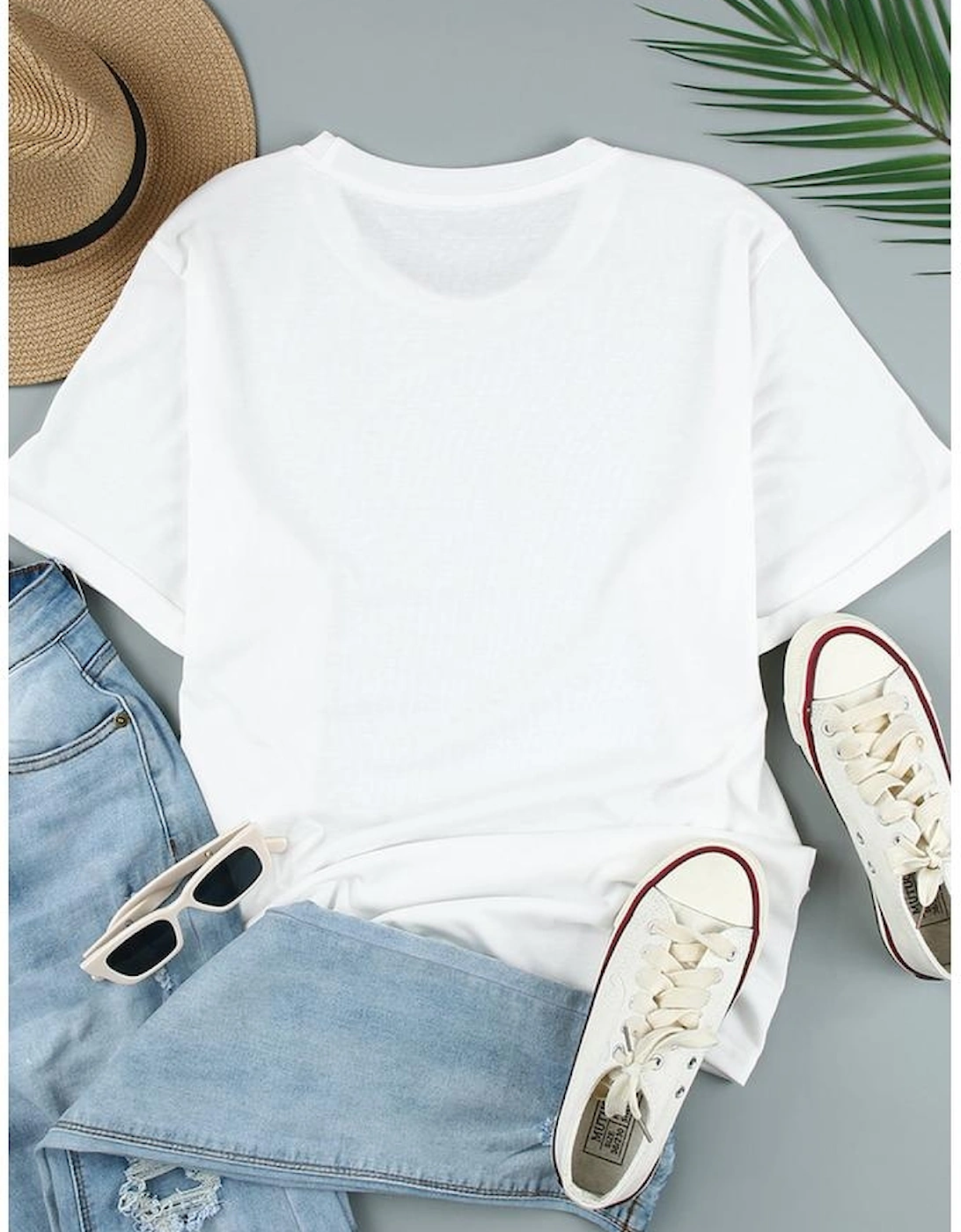 White MUSIC CITY NASHVILLE Graphic T Shirt