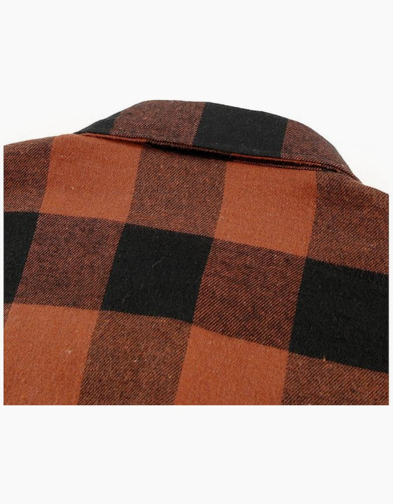 Azura Exchange Plaid Shirt Coat