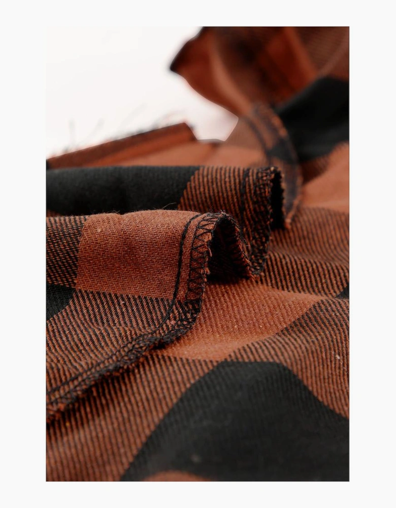 Azura Exchange Plaid Shirt Coat