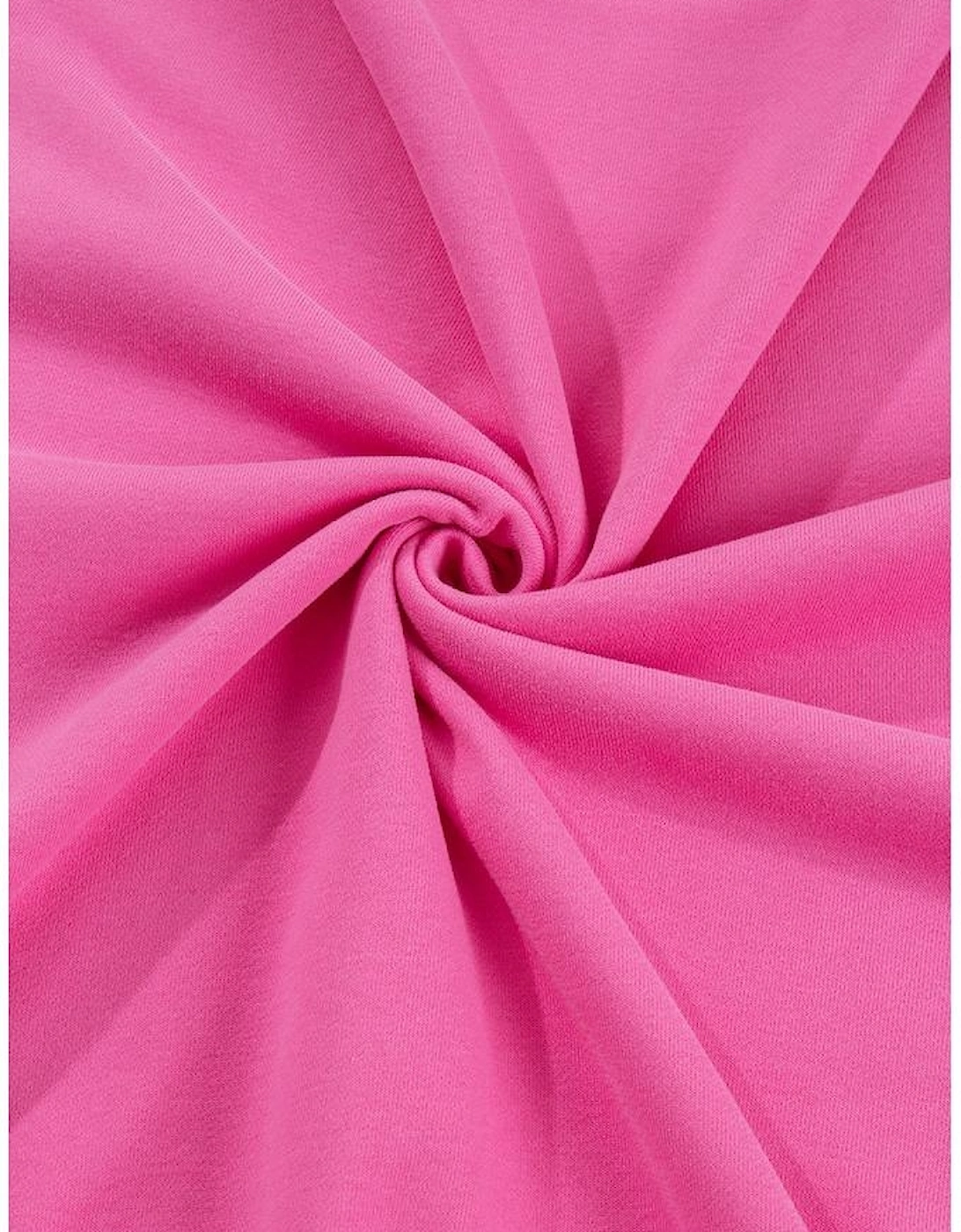 Bonbon Plain Drop Shoulder Crewneck Pullover Sweatshirt