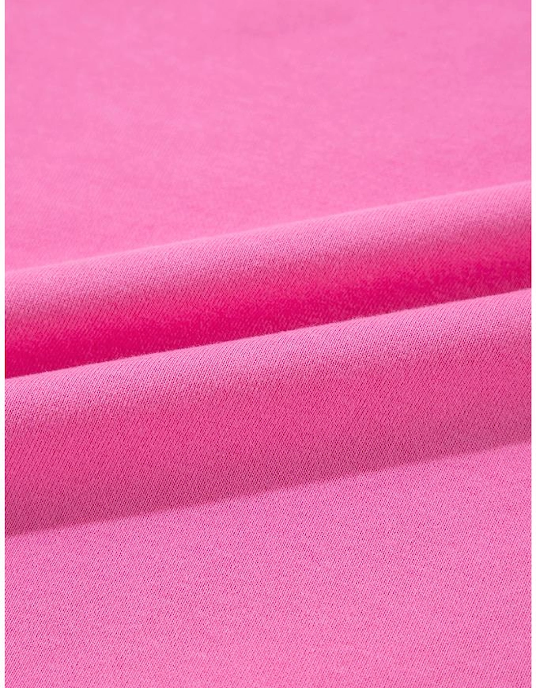 Bonbon Plain Drop Shoulder Crewneck Pullover Sweatshirt