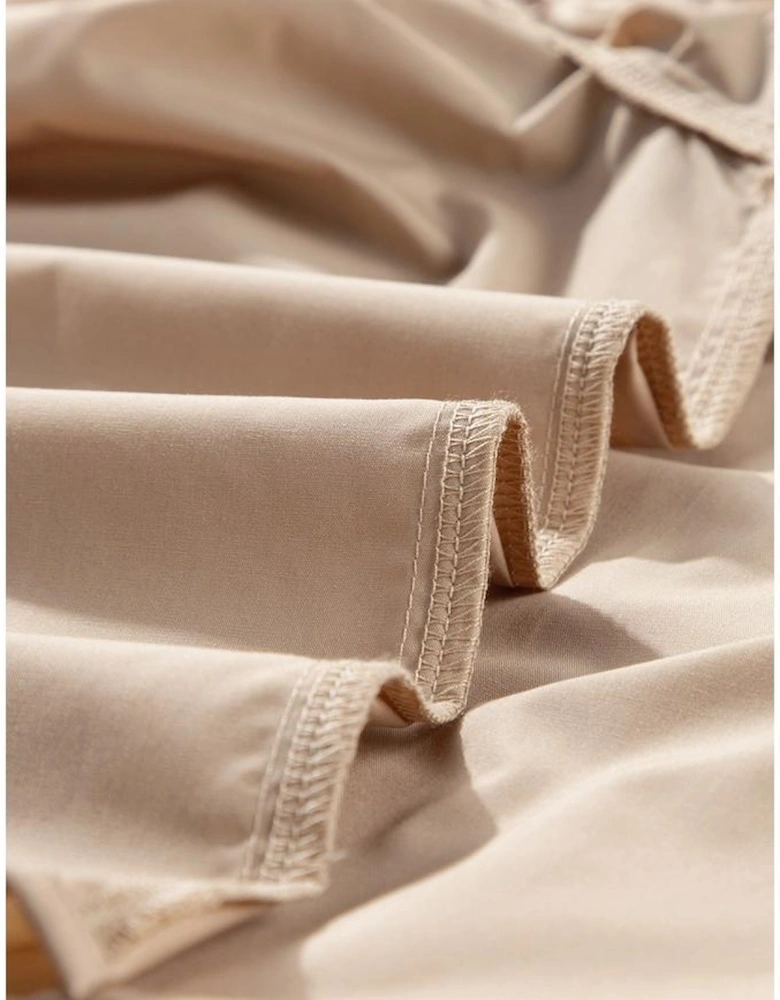 Smoke Gray Leopard Ruffles Trim Tiered Short Sleeve Blouse