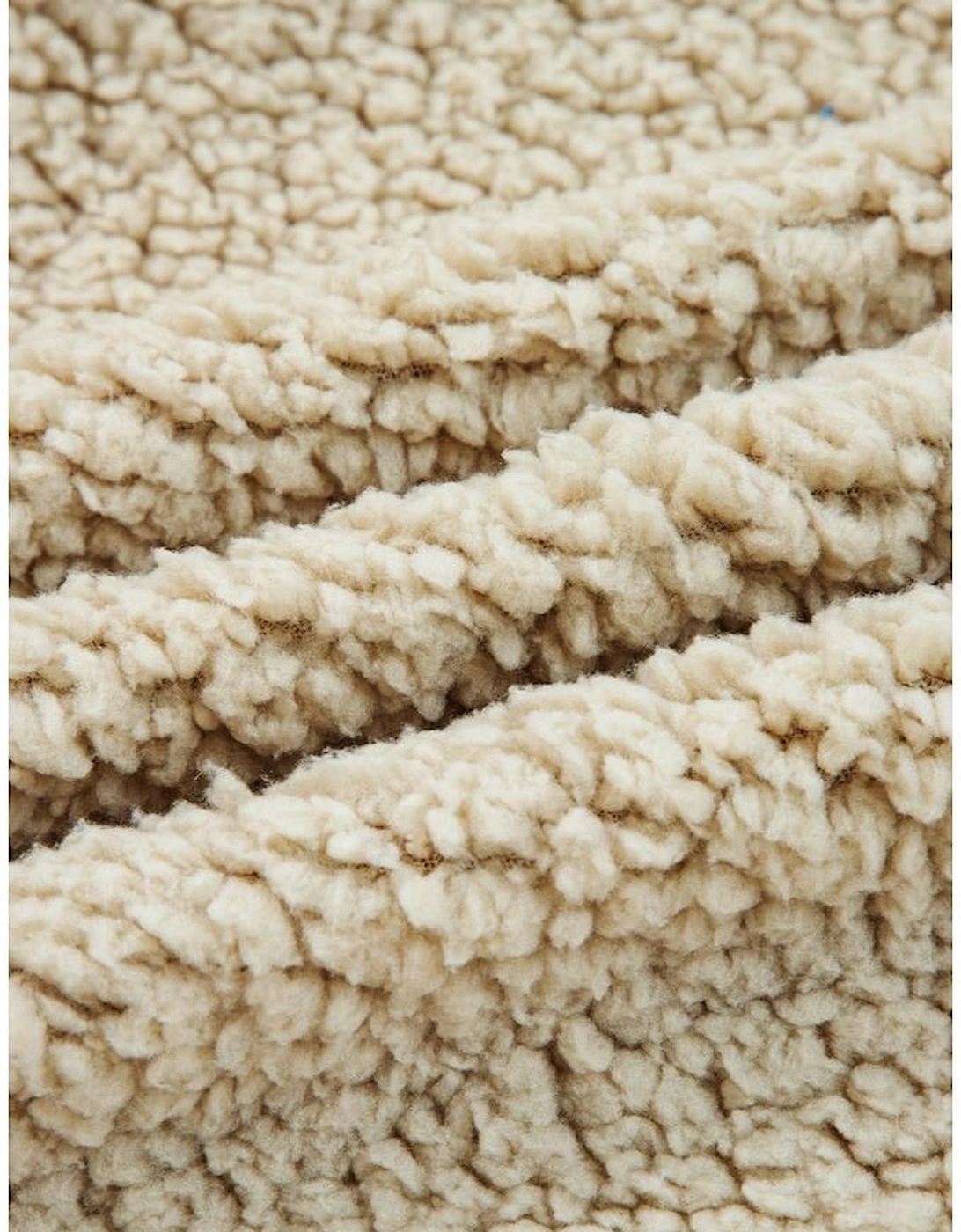 Khaki Vintage Floral Printed Sherpa Lined Hooded Jacket