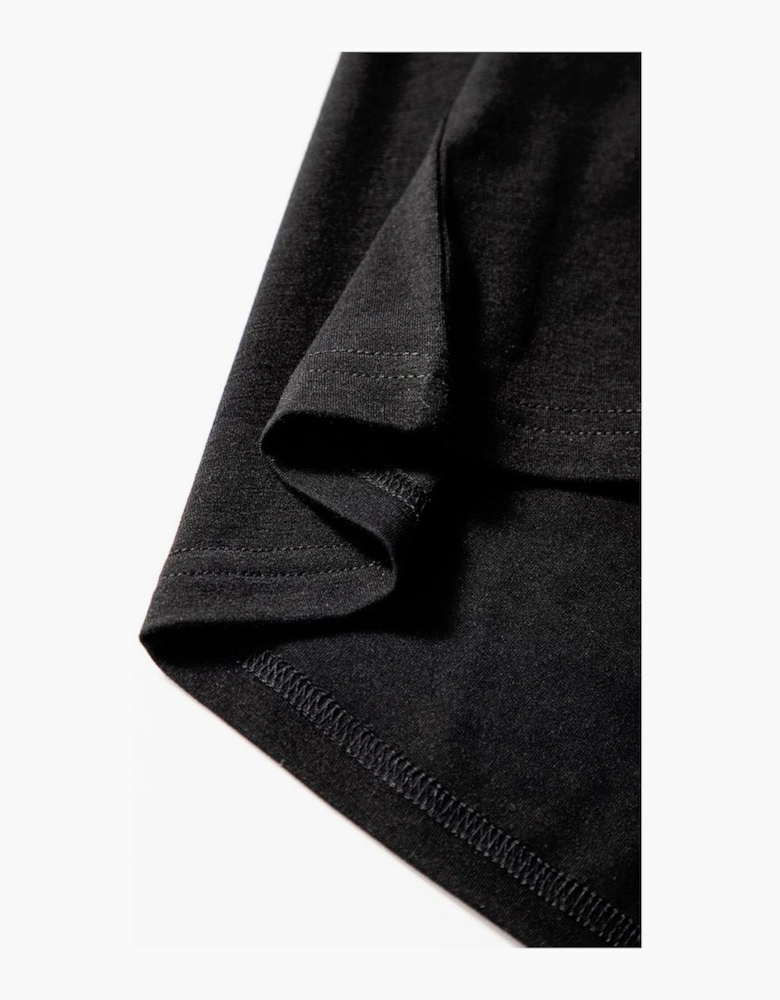 Black Peekaboo Wide Leg Square Neck Sleeveless Jumpsuit