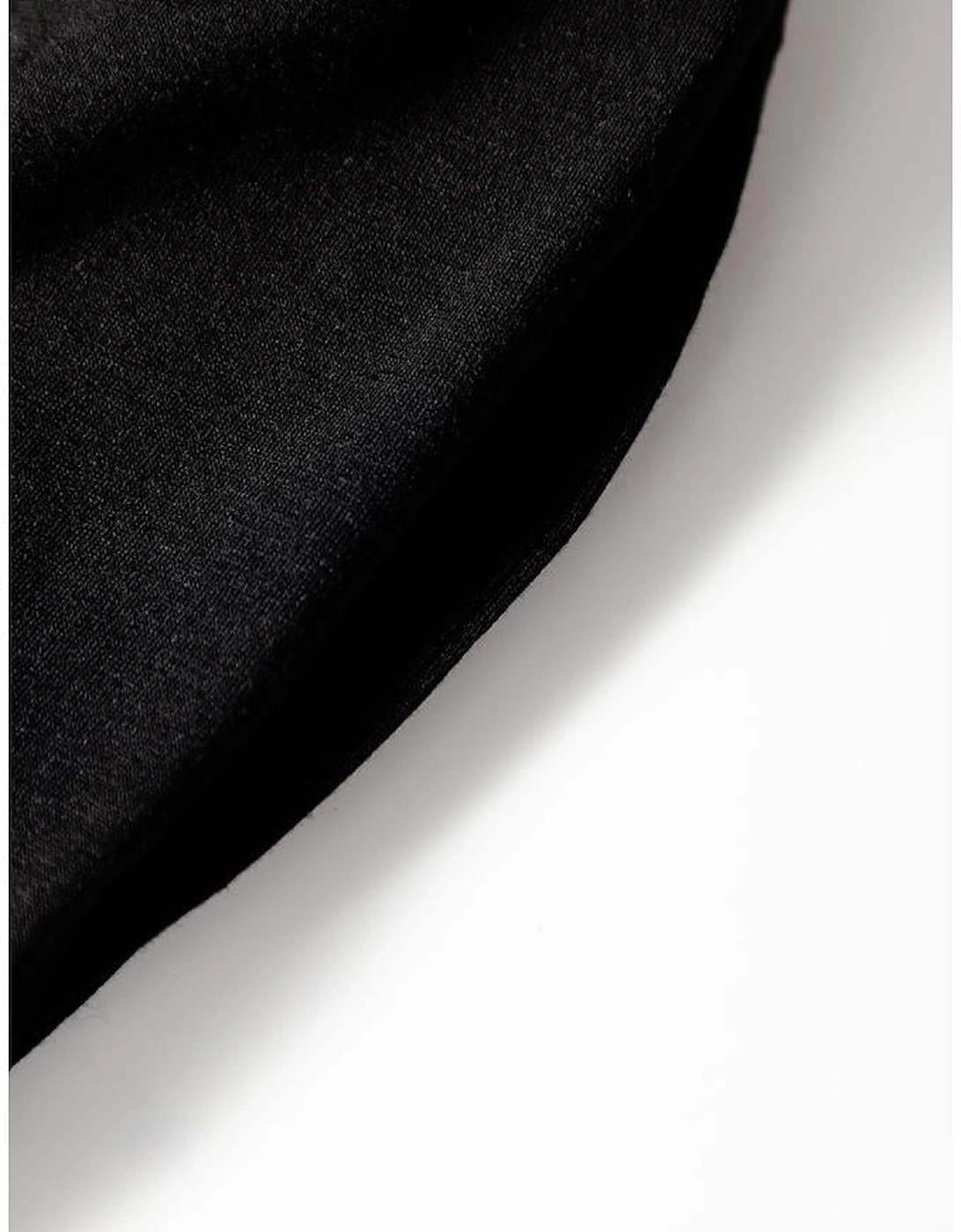 Black Peekaboo Wide Leg Square Neck Sleeveless Jumpsuit