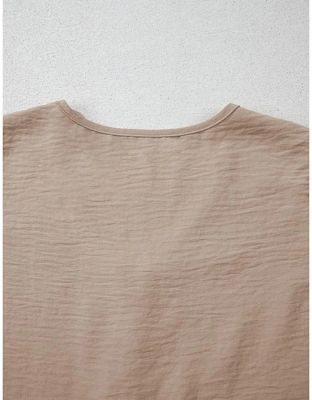 Goat Buttoned Vest Drawstring Wide Leg Pants 2pcs Set