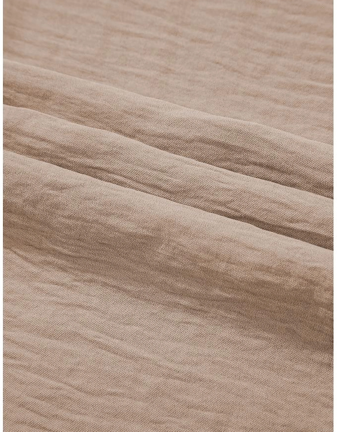 Goat Buttoned Vest Drawstring Wide Leg Pants 2pcs Set