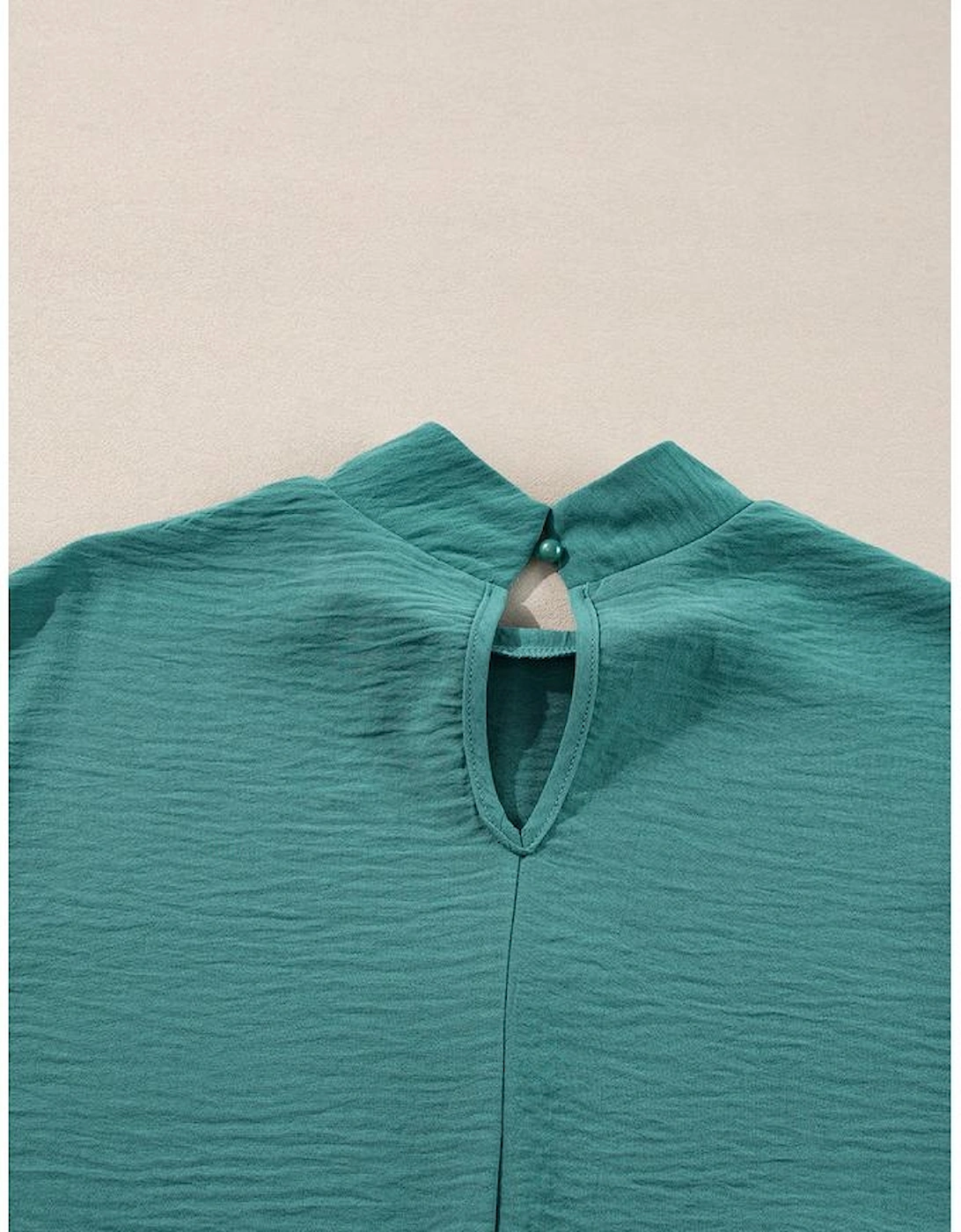 Skobeloff Swiss Dot Balloon Sleeve Loose Blouse