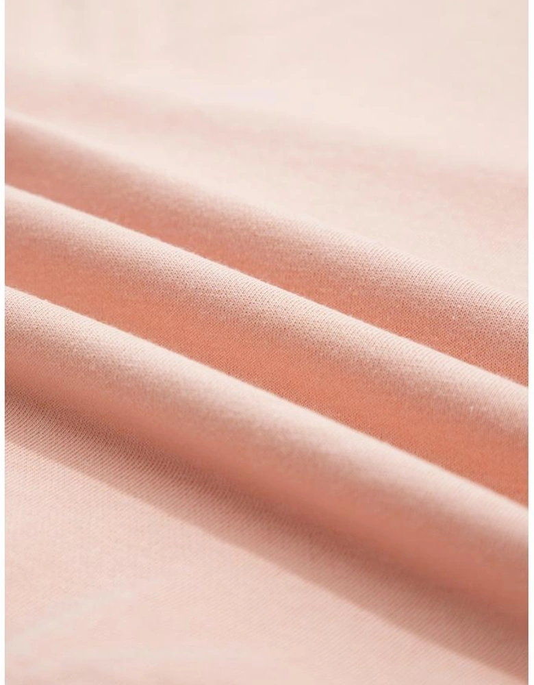 Delicacy Mix Floral Patchwork Side Slit Drawstring Hoodie