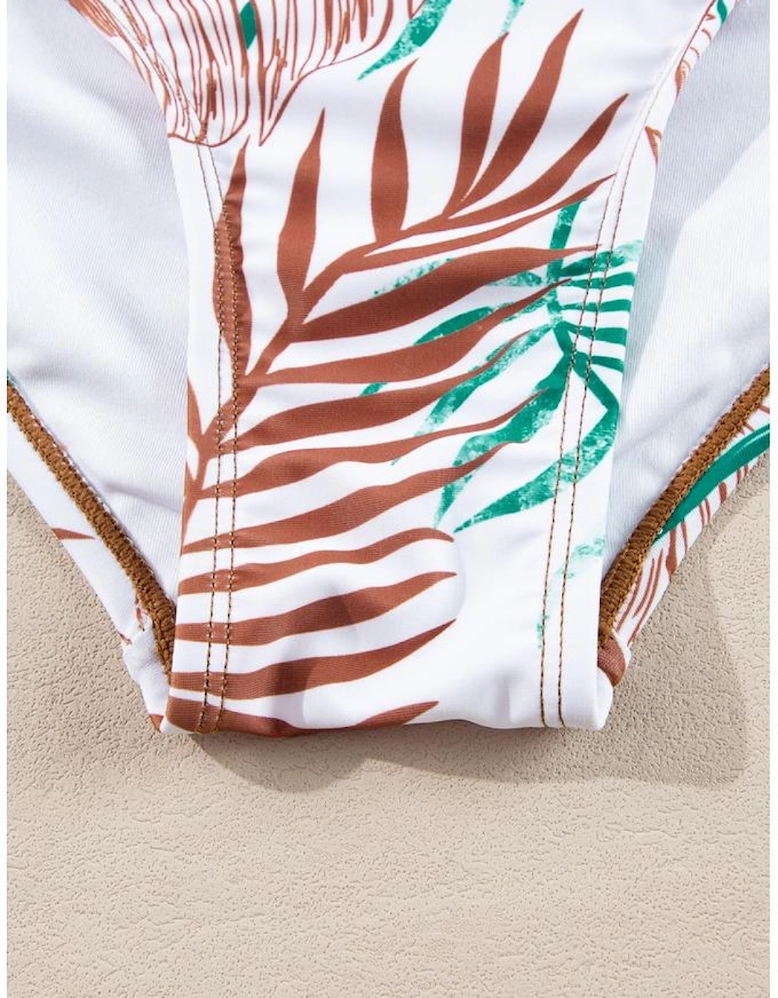 Mineral Red Drawstring Tummy Control Mix-and-match 2pcs Tankini Swimsuit