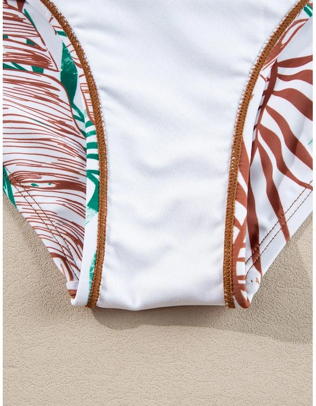 Mineral Red Drawstring Tummy Control Mix-and-match 2pcs Tankini Swimsuit