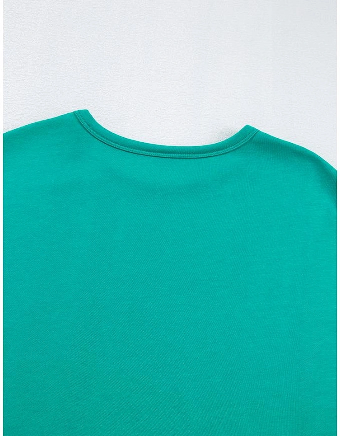 Solid Color Pullover Top and Cargo Pants Set, 16 of 15