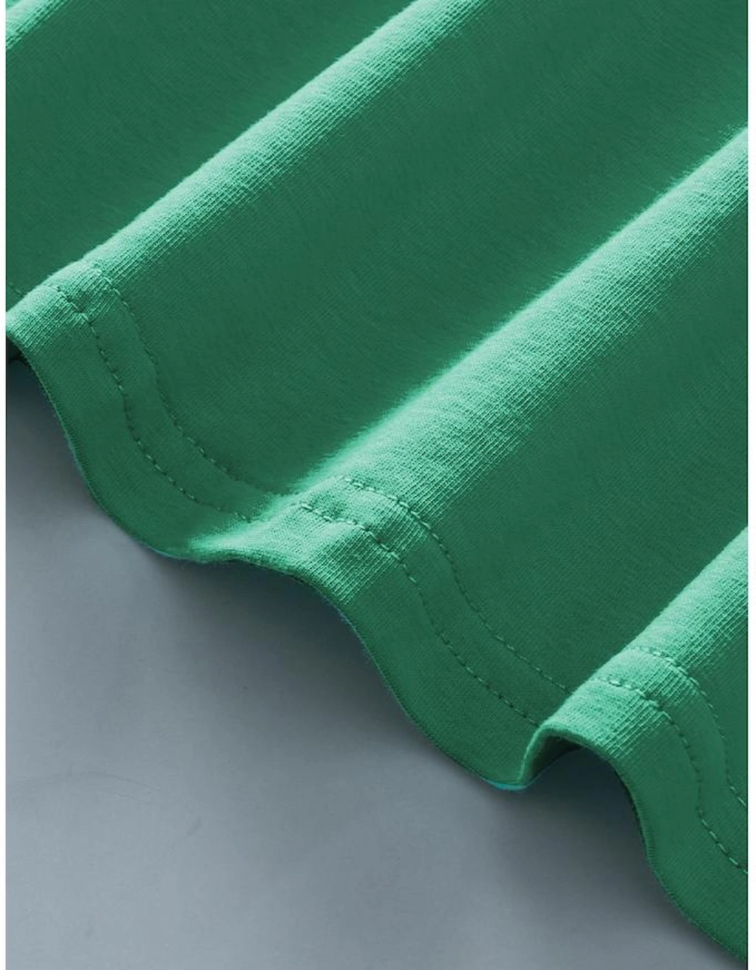 Mint Green Ruffled Wide Straps Slim Tank Top