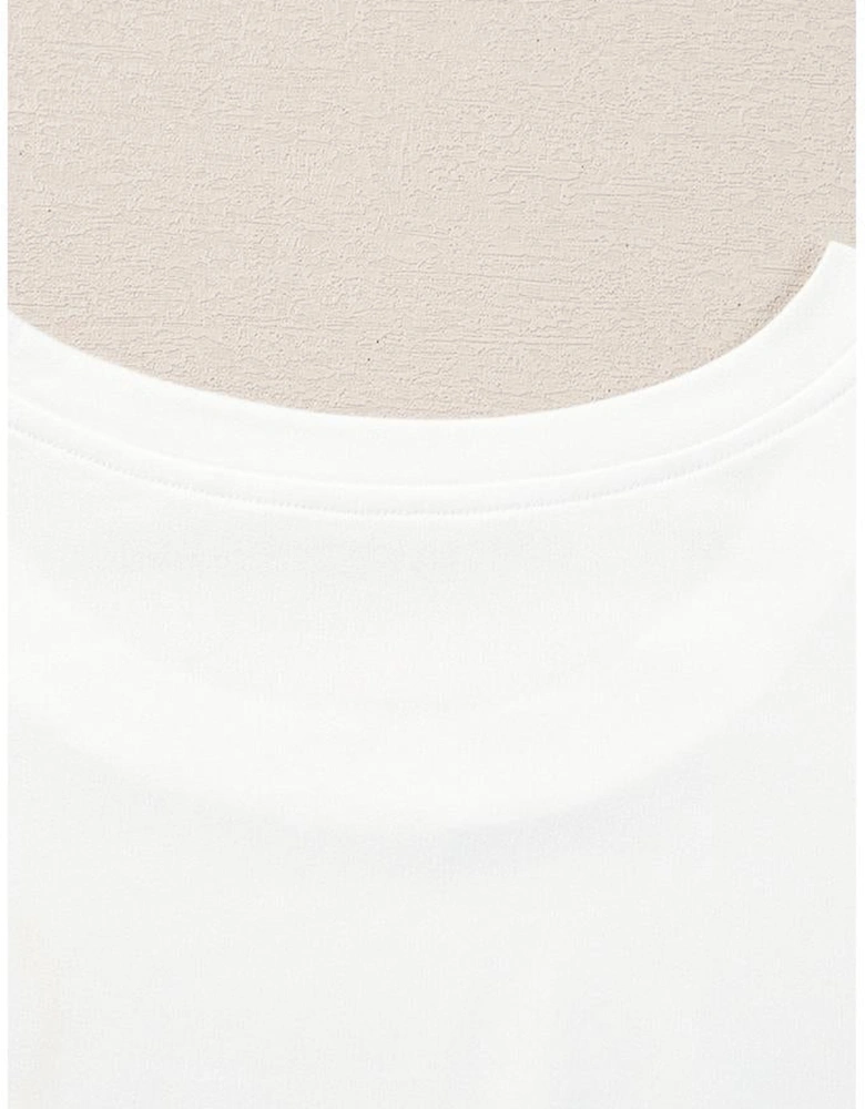 Pink Ruffled Tank Top And Heart Print Pants Lounge Set