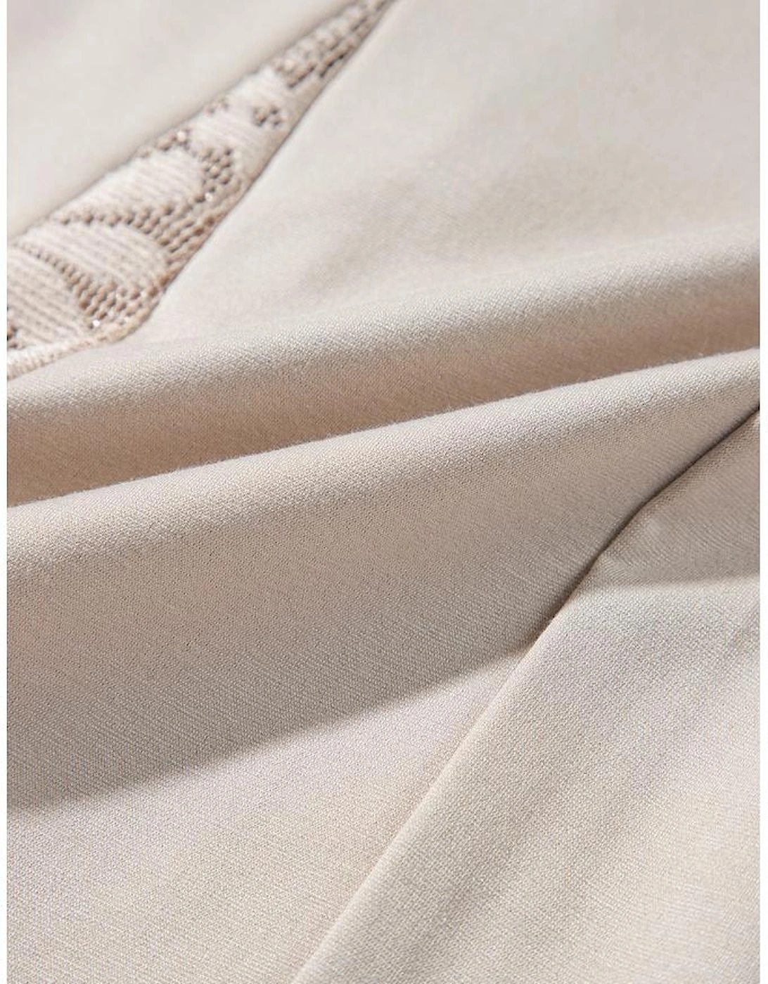 Smoke Gray Boho Lace Patchwork Wide Leg High Waist Pants