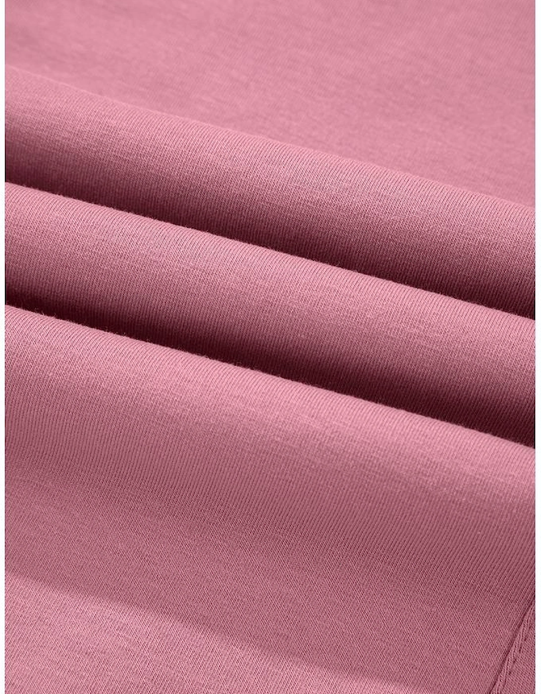 Light Pink Lace-up Elastic Waist Sleeveless Square Neck Jumpsuit