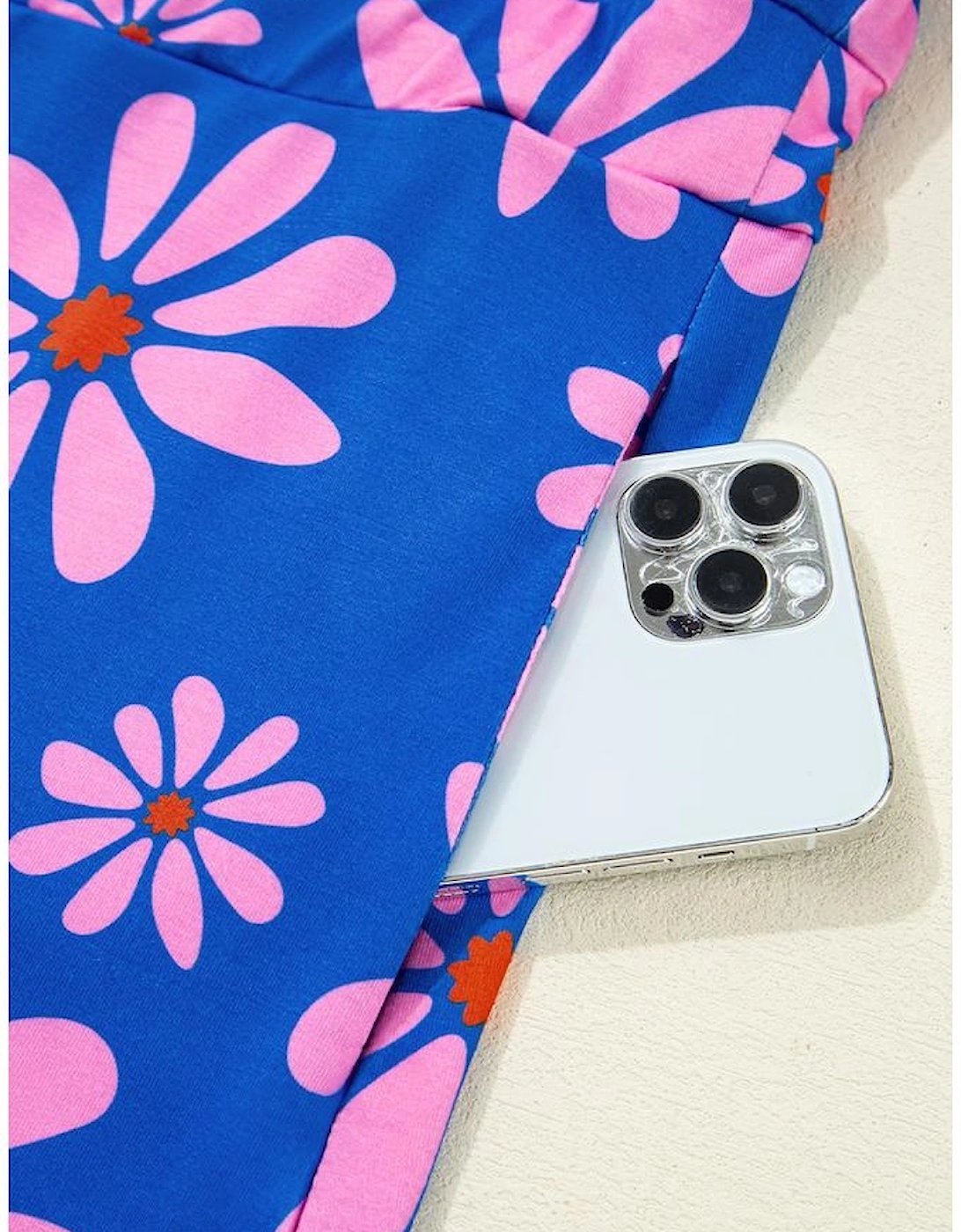 Purple Floral Striped Quarter Zip Cap Sleeve Drawstring Waist Mini Dress