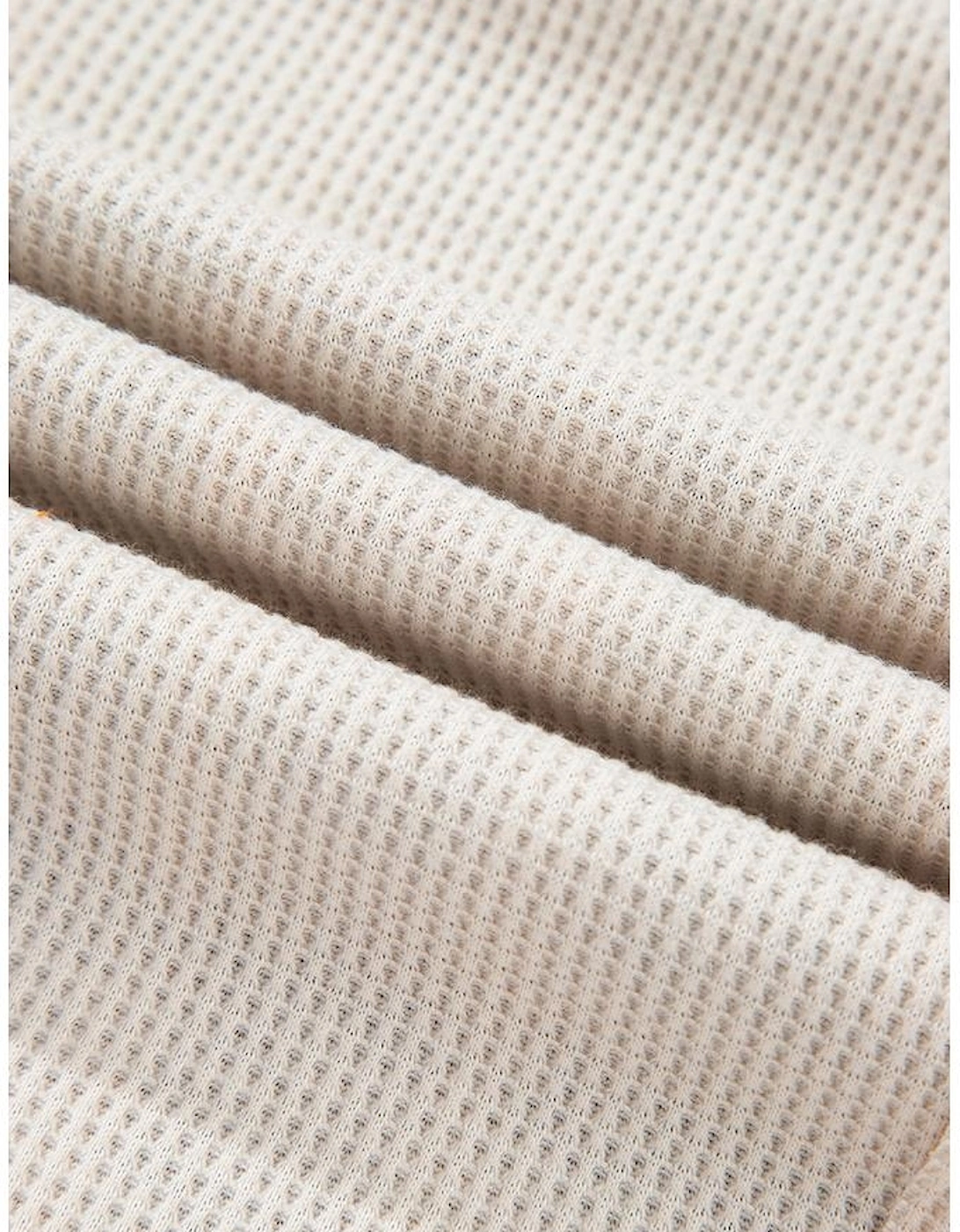 Parchment Plus Size Waffle Colorblock Striped Plaid Patchwork Half Button Pullover