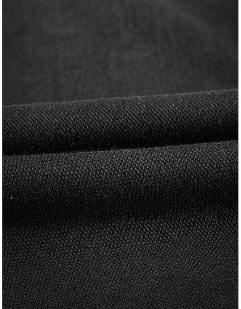 Black Arched Waist Stretchy Slim Fit Jeggings