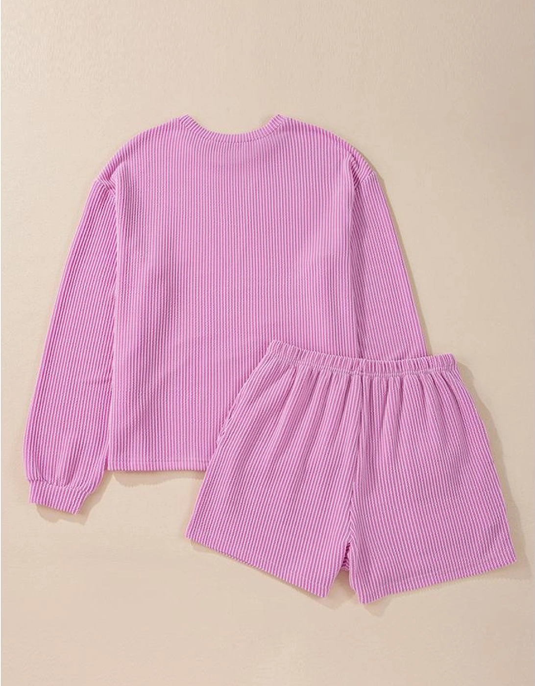 Phalaenopsis Bubble Gum Rabbit Sequin Graphic 2pcs Outfit