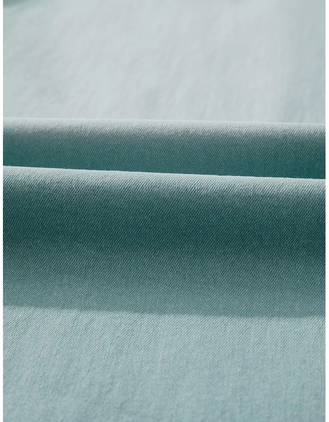 Smoke Green Mineral Wash Drawstring High Waist Wide Leg Jeans