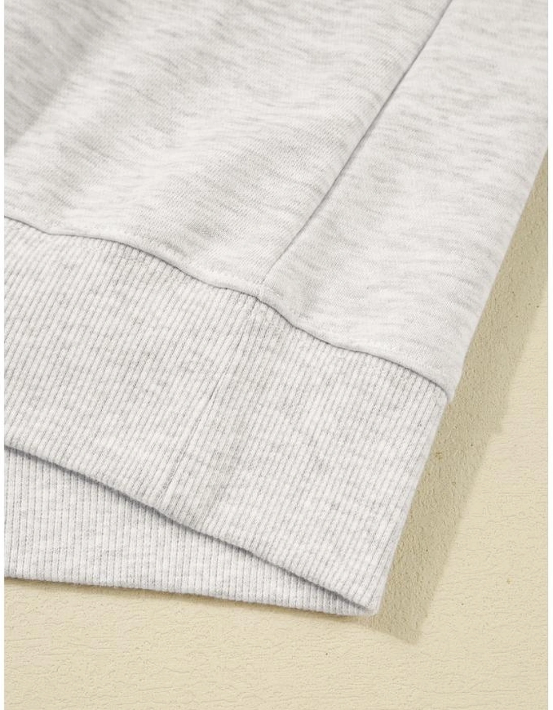 Black Vintage Washed GAME DAY Graphic Baggy Sweatshirt