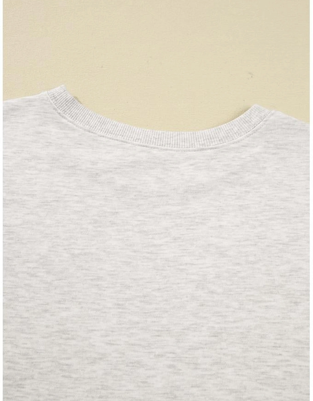 Black Vintage Washed GAME DAY Graphic Baggy Sweatshirt