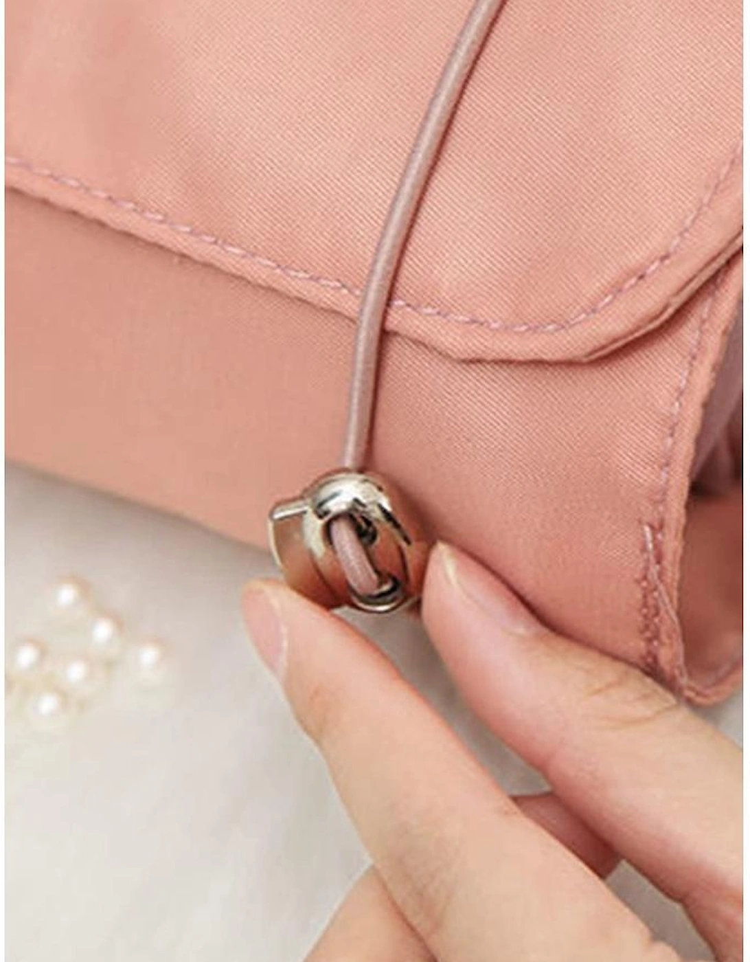 Pink Leegoo Detachable 4-in-1 Foldable Makeup Bag