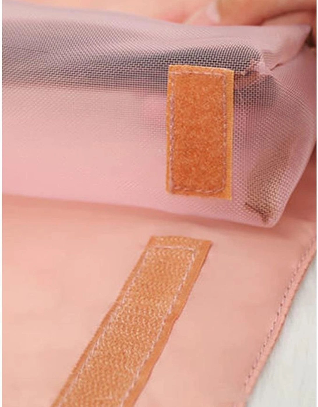 Pink Leegoo Detachable 4-in-1 Foldable Makeup Bag