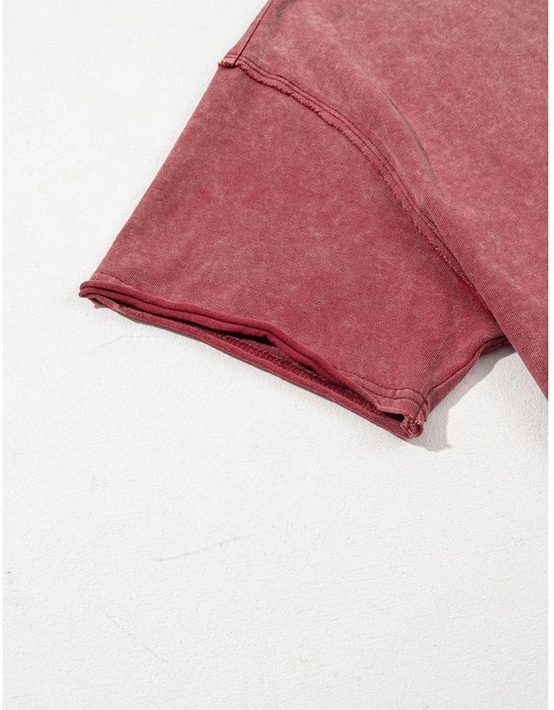 Clay One Shoulder Half Sleeve Oversized Tunic T Shirt