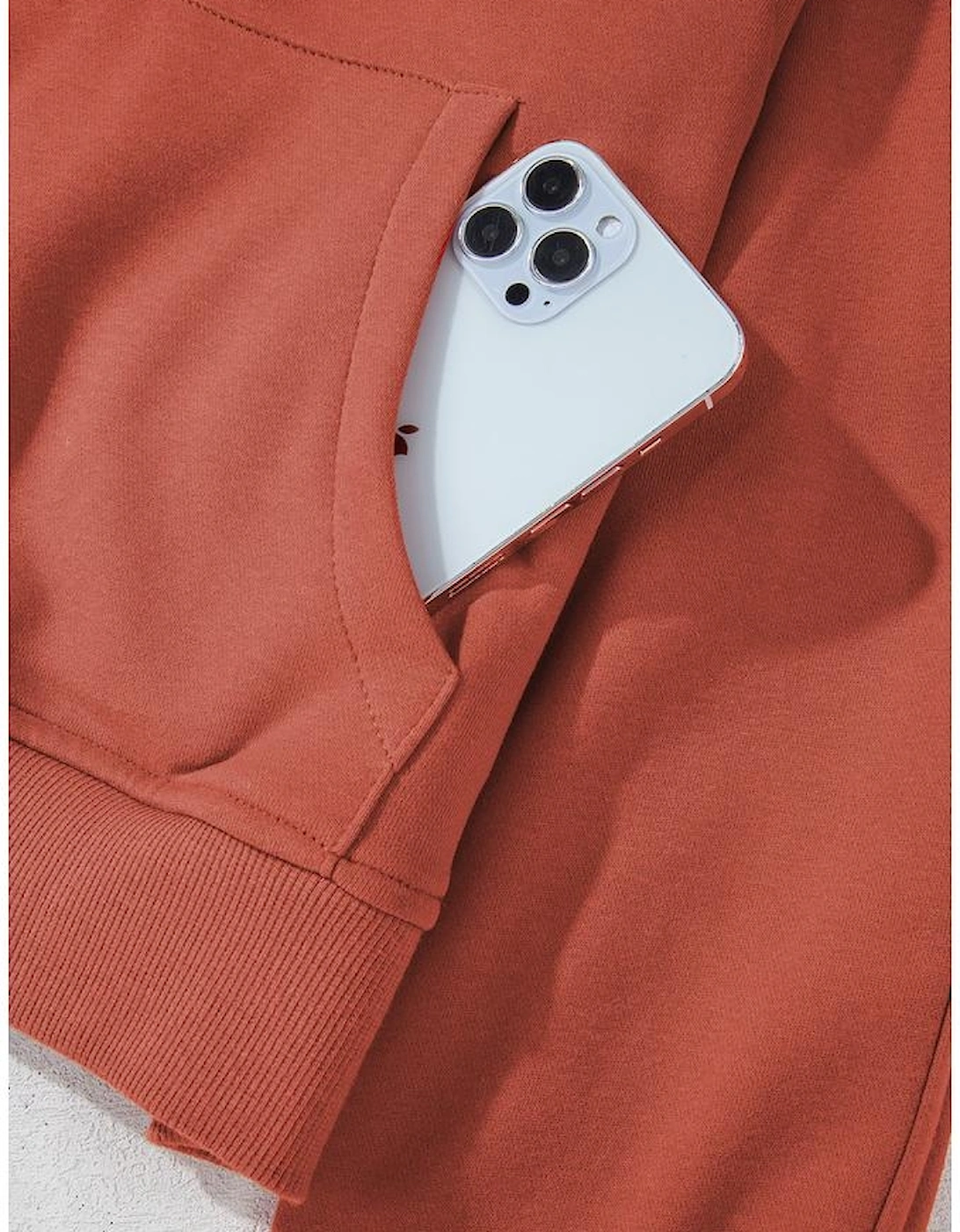Flamingo Fleece Lined Zip Up Stand Collar Thumbhole Sleeve Sweatshirt