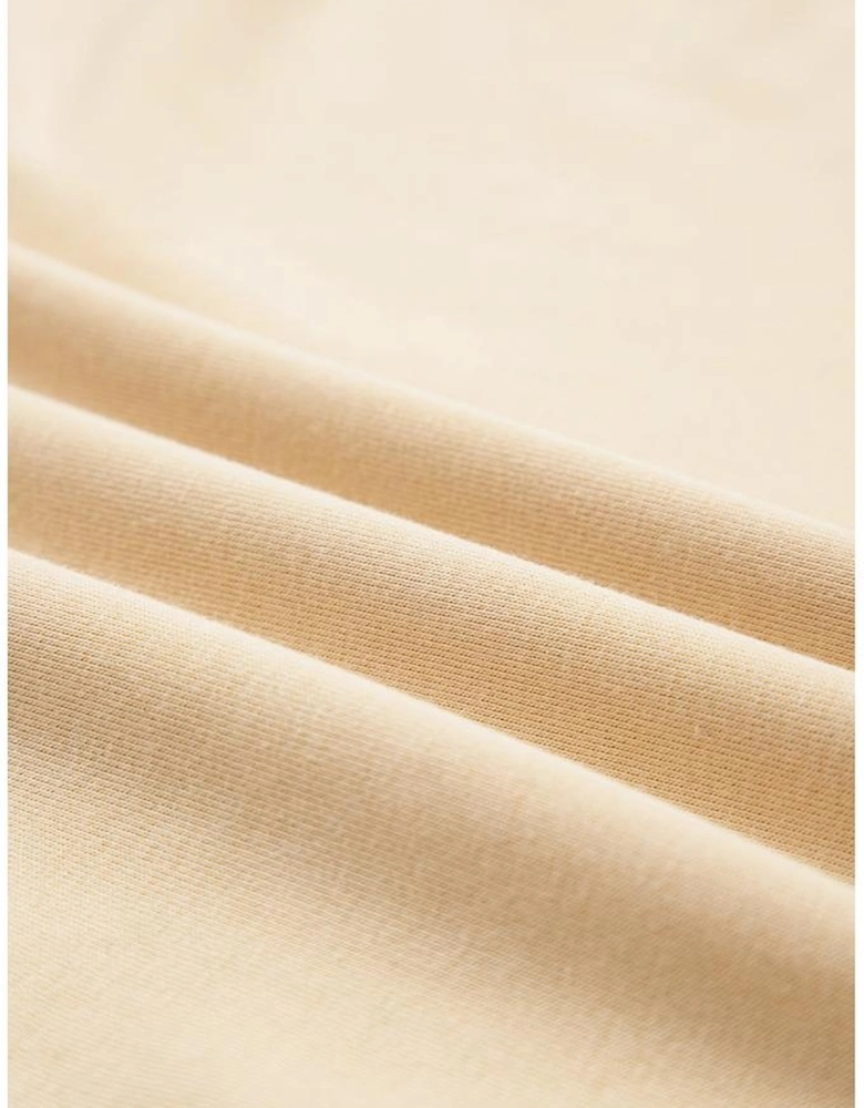 Parchment Floral Plaid Patchwork Casual Top