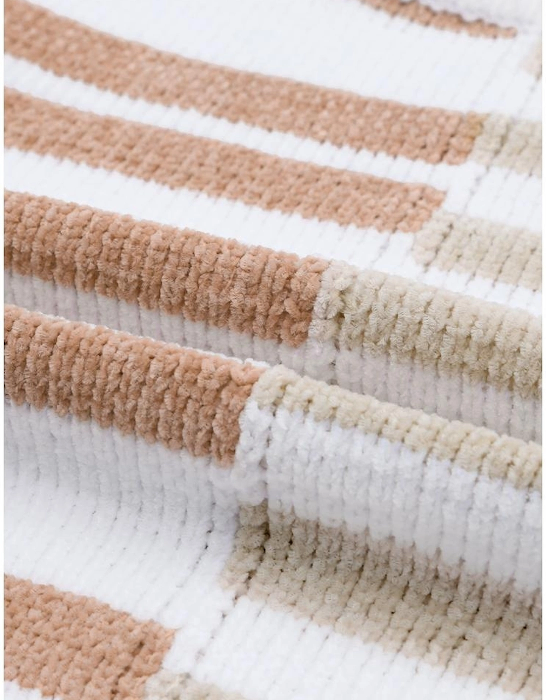 Stripe Blocked Drop Shoulder Slouchy Sweater, 16 of 15