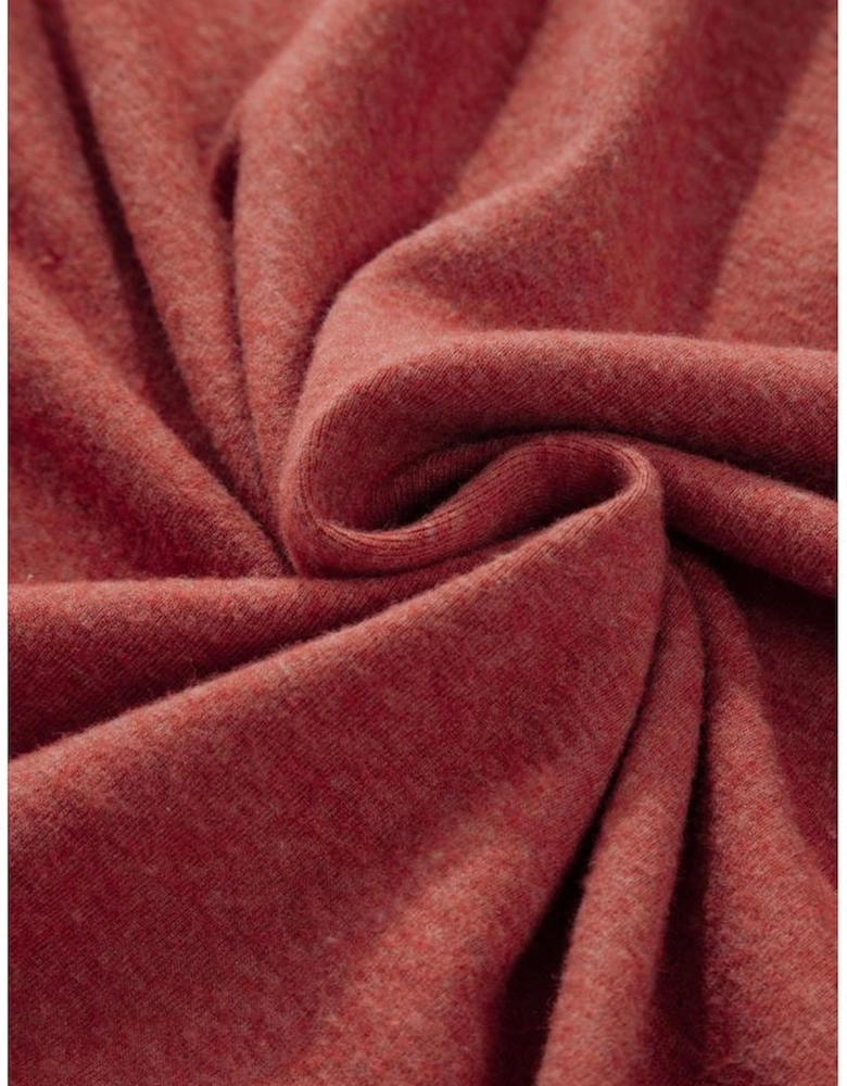 Redwood Burl Aztec Patchwork Drop Shoulder Plus Size High Low Sweatshirt