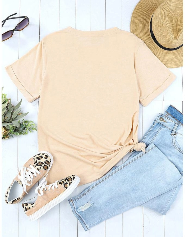 Azura Exchange Khaki Game Day Football Season T-Shirt