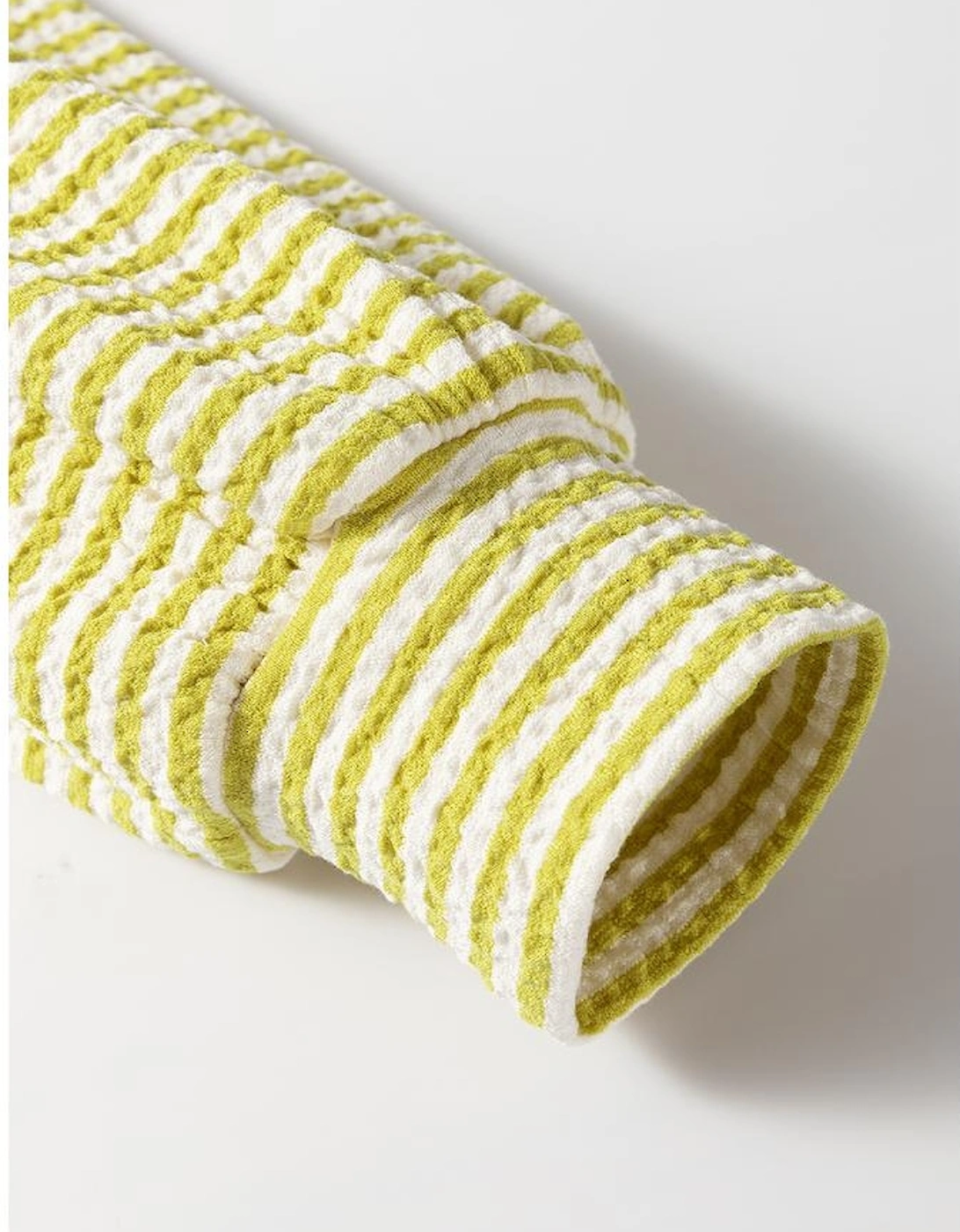 Sachet Pink Exposed Seam Striped Color Block Patchwork Long Sleeve Top, 15 of 14