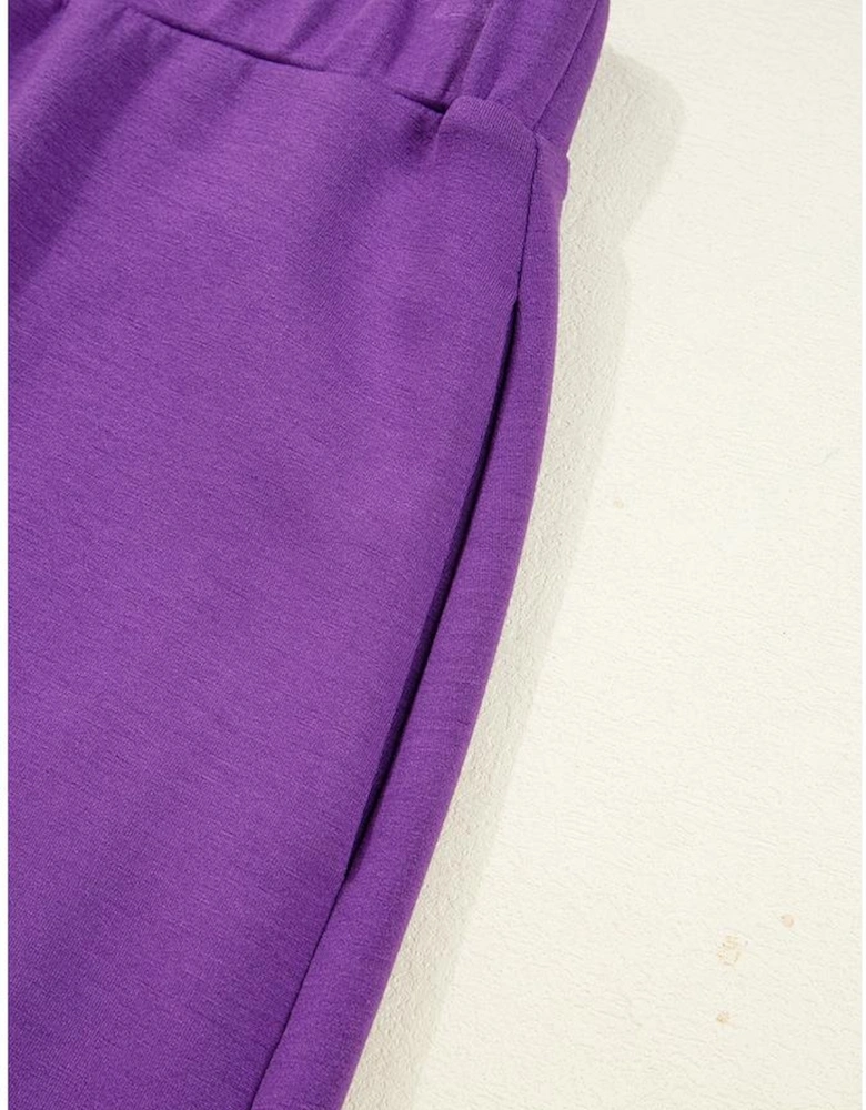 Wisteria Half Zip Sporty Pullover Mini Skirt 2pcs Outfit