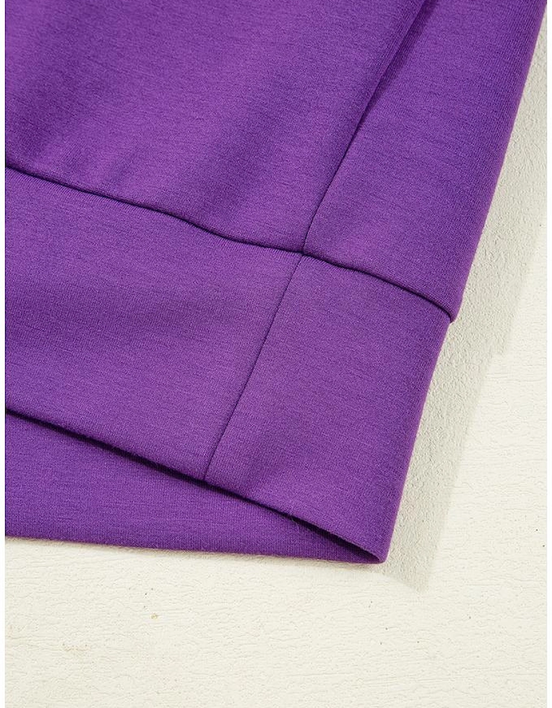 Wisteria Half Zip Sporty Pullover Mini Skirt 2pcs Outfit