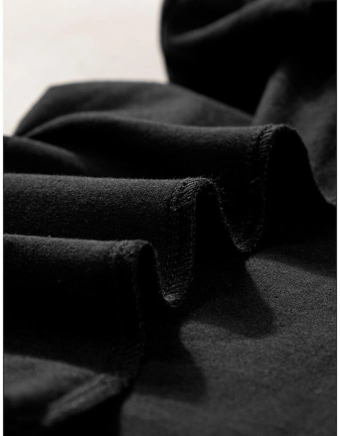 Black Ruffled Wide Straps Slim Tank Top