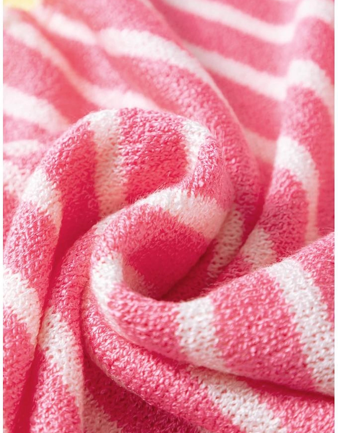 Multicolour Striped Exposed Seam Colorblock Patchwork Plus Size Sweater