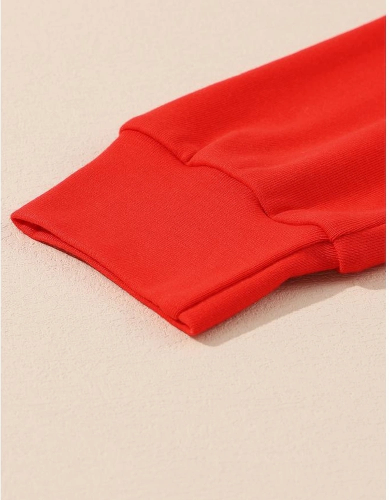 Multicolor ALL IS BRIGHT Graphic Christmas Plaid Pajamas Set