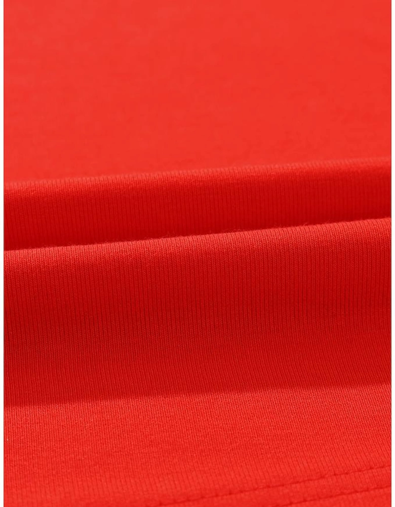 Multicolor ALL IS BRIGHT Graphic Christmas Plaid Pajamas Set