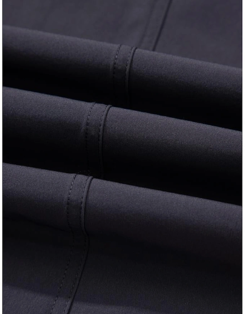 Carbon Grey Back Crossed Straps Hollow Out Jogger Jumpsuit