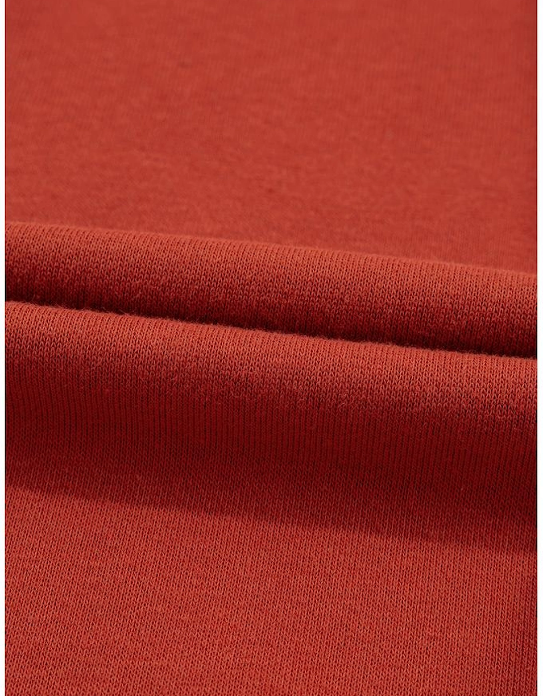 Flamingo Color Block Drawstring High Waist Wide Leg Pants