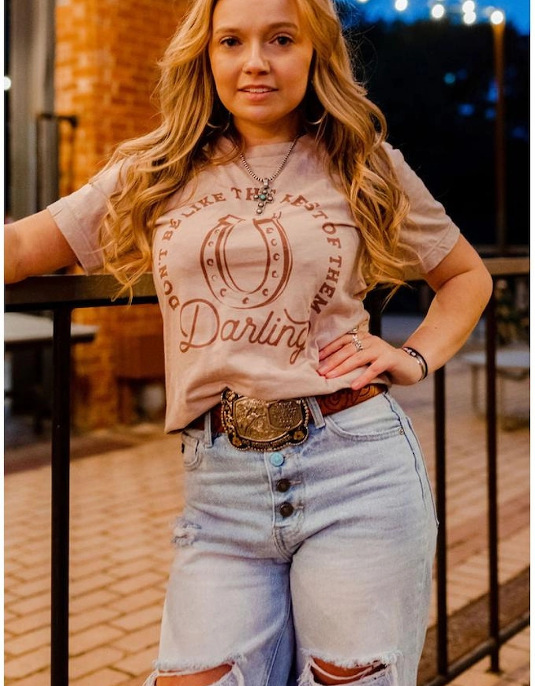 Khaki DO NOT BE LIKE THE REST OF THEM Darling Graphic Tee