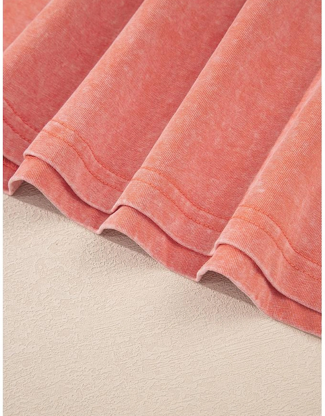 Flamingo Mineral Wash Tank Mini Dress with Pockets