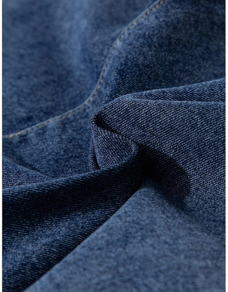 Ashleigh Blue Faux Wrapped Mini Denim Skort