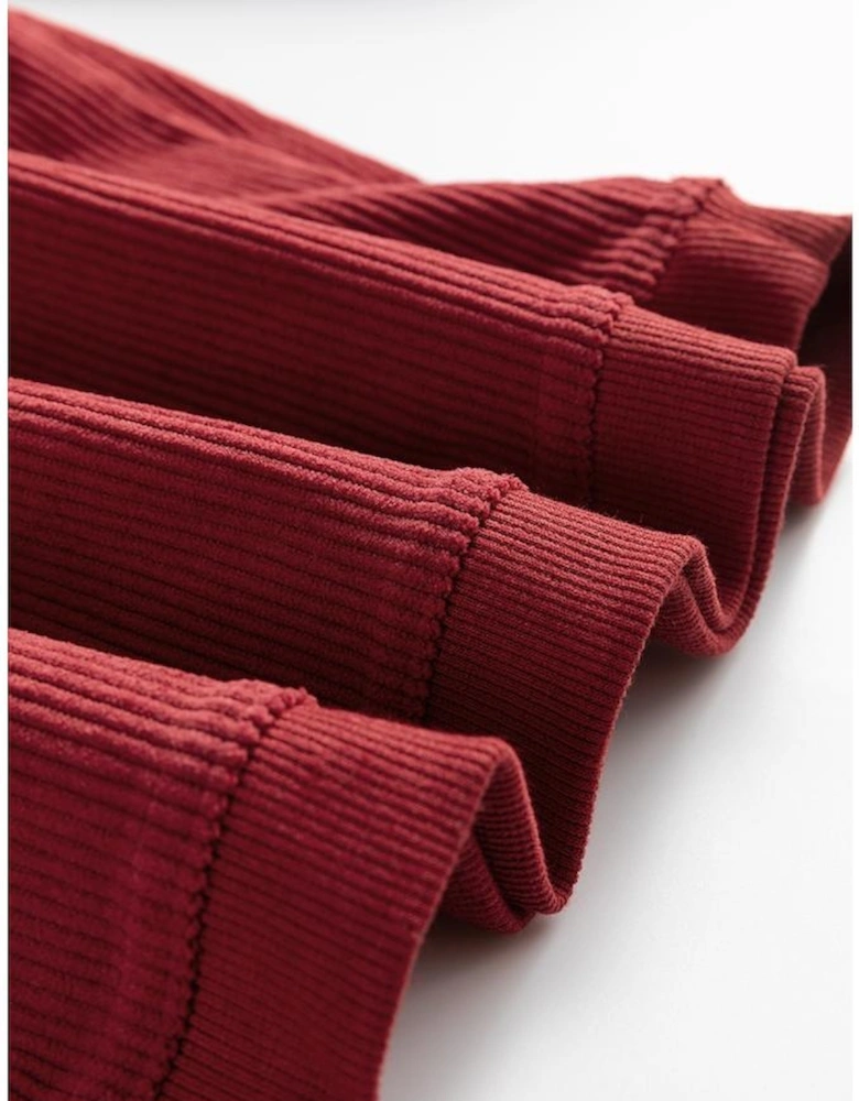 Racing Red MERRY Graphic Corded Christmas Sweatshirt